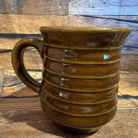 Vintage Kettle Restaurant Coffee Mug Brown Rustic Logo USA Country Home Cooking - Picture 3 of 6